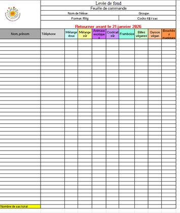 Levée de fond par la vente de bonbons 2 image 1